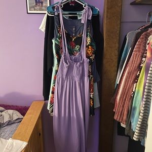 Purple dress xs